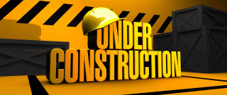 Construction helmet sign yellow stripes - constructivism free wallpaper