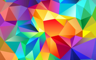 Colorful abstract geometric argyle checkered - geometric abstract art free wallpaper
