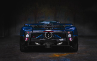 Blue black cobra sportscar darkroom - f 8 aperture free wallpaper