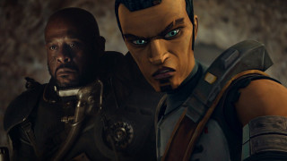 Star wars two men gun - his hand free wallpaper