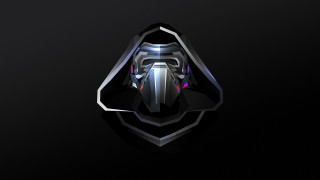 Futuristic holography glowing armor hood - an gyeon free wallpaper for desktop