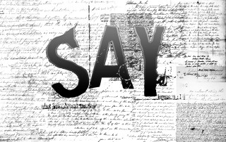 Say black white photo handwritten - handwritten free wallpaper