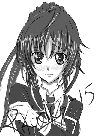 Girl long hair tie head 2 - long hair and a tie free wallpaper