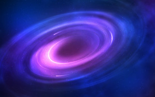 Purple blue swirl stars space - swirl free wallpaper