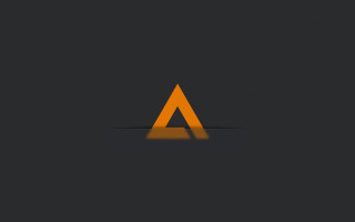 Triangle shadow minimalist 3d behance - a triangle free wallpaper