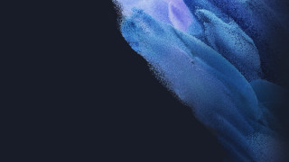 Blue white abstract galaxy night - eden box free wallpaper