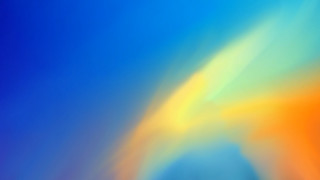 Blue yellow red stripe sky - a blurry image free wallpaper
