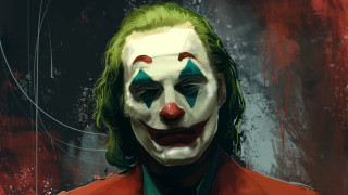Joker green hair red jacket - a red jacket free wallpaper