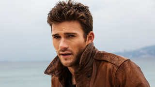 Man brown jacket ocean surprised - his face free wallpaper