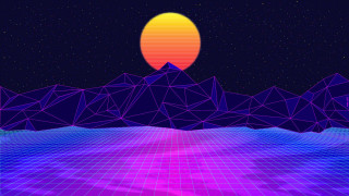 Mountain range sunset purple blue - image of a mountain range free wallpaper