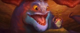 Monster plant mouth money dragon - a plant free wallpaper
