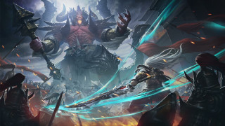 Armor demon battle fantasy league - sword and armor free wallpaper