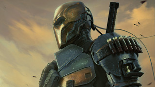 Man suit gun sky birds - bird free wallpaper