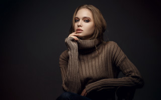 Elina karimova brown sweater fashion - a brown sweater free wallpaper