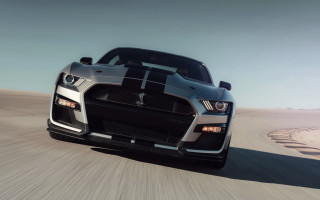 Silver black desert car cobra - a road in the desert free wallpaper