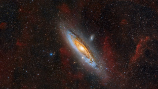 Cosmic aurora galaxy star disk - galaxy free wallpaper