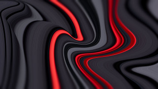Black red abstract wavy curves - wavy line free wallpaper