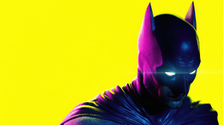 Batman man yellow mask purple - a black mask free wallpaper