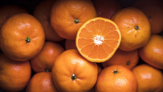Orange pile halved whole neoplasticism - a pile of oranges free wallpaper