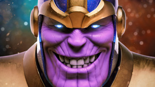 Purple mask gold helmet blue - dan content free wallpaper