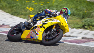 Motorcycle rider yellow helmet race - helmet free wallpaper