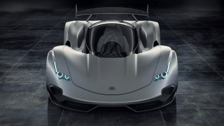 Futuristic car hood up black - a hood free wallpaper