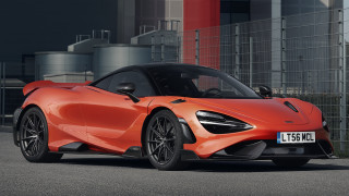 Orange sports car red sign - a red sign free wallpaper