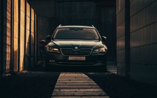 Car tunnel bike person cinematic - a tunnel free wallpaper