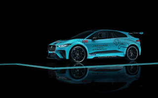 Blue car reflection digital concept - a reflective surface free wallpaper