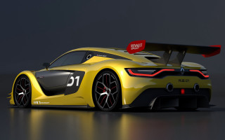 Yellow sports car red tag - albert aublet free wallpaper