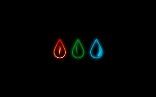 Neon lights holography triadic album - the other side of the image free wallpaper