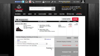 Shoe description website screenshot image - a screen free wallpaper
