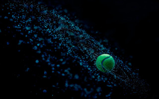 Tennis ball water bubbles galaxy - bubble of water free wallpaper