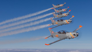 Airplanes formation smoke people digital - the back of them free wallpaper