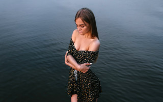 Elina karimova polka dot dress 3 - elina karimova free wallpaper