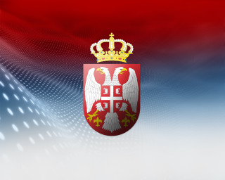 Red white coat arms crown - a crown free wallpaper