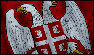 Coat of arms two eagles - arm free wallpaper