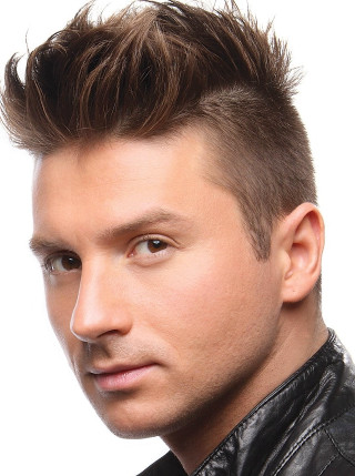 Man leather jacket brown eyes - a black jacket free wallpaper