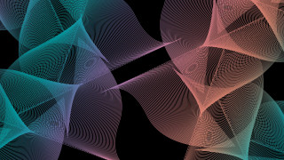 Black pattern wavy lines hologram - alfred manessier free wallpaper