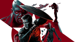 Poster man woman shield guns - drew struzan free wallpaper