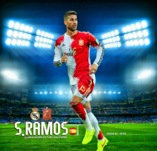 Soccer player stadium city lights - adobe photoshop free wallpaper