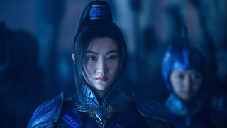 Blue costume woman dau al - dai jin free wallpaper