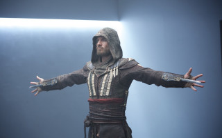 Man hooded outstretched arms vfx - a costume free wallpaper