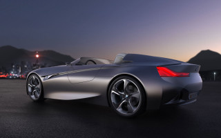 Silver car night city full - a silver car free wallpaper