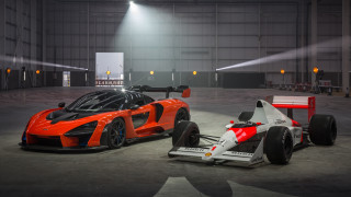 Race car garage light symmetry - andrew law free wallpaper