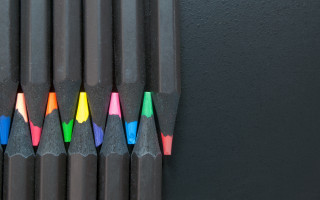 Colored pencils group ultrafine detailed - colored pencil free wallpaper