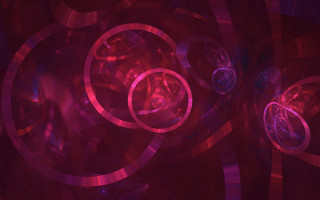 Red abstract background circles lines 2 - a red abstract background free wallpaper