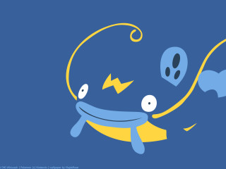Cartoon character flying banana ghost - rayonism free wallpaper
