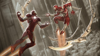 Superhero battle sword demon game - a game screen free wallpaper