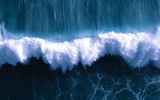 Large wave ocean sky beach - ocean free wallpaper